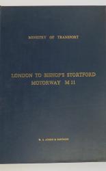Ministry Of Transport London To Bishop's Stortford Motorway M 11 Final Report Part 1 Route Location 