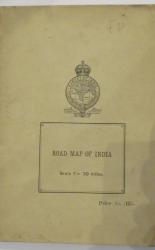 Road Map of India Scale 1:50 