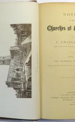 Notes On The Churches Of Derbyshire In Four Volumes 