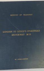 Ministry Of Transport London To Bishop's Stortford Motorway M 11 Final Report Part 1 Route Location 