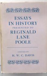 Essays in History Presented To Reginald Lane Poole 