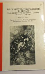 The Current Status Of Ladybirds In Britain; Final Report Of The Cambridge Ladybird Survey 1984-1994 